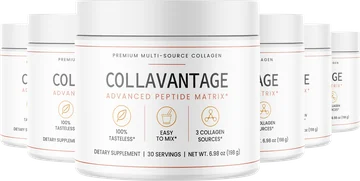 6 jars of Collavantage